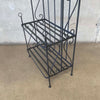 Mid Century Iron Bakers Rack Plant Stand Circa 1960's