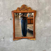 Monterey Furniture Mirror w/Crackle/Floral Painting