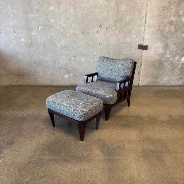 Berman Rosetti Lounge Chair & Ottoman