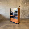 Teak & Glass Shelf Cabinet, Japan 1970's