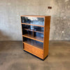 Teak & Glass Shelf Cabinet, Japan 1970's