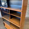 Teak & Glass Shelf Cabinet, Japan 1970's