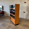 Teak & Glass Shelf Cabinet, Japan 1970's