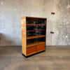Teak & Glass Shelf Cabinet, Japan 1970's
