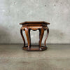 Mid Century Modern Walnut Side Table 1960s