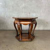 Mid Century Modern Walnut Side Table 1960s