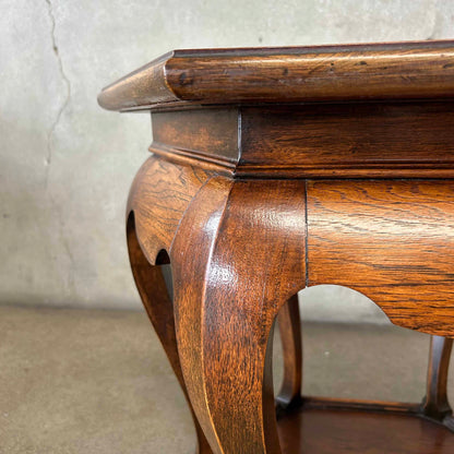 Mid Century Modern Walnut Side Table 1960s