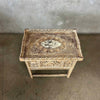Asian Hand Carved Side Table