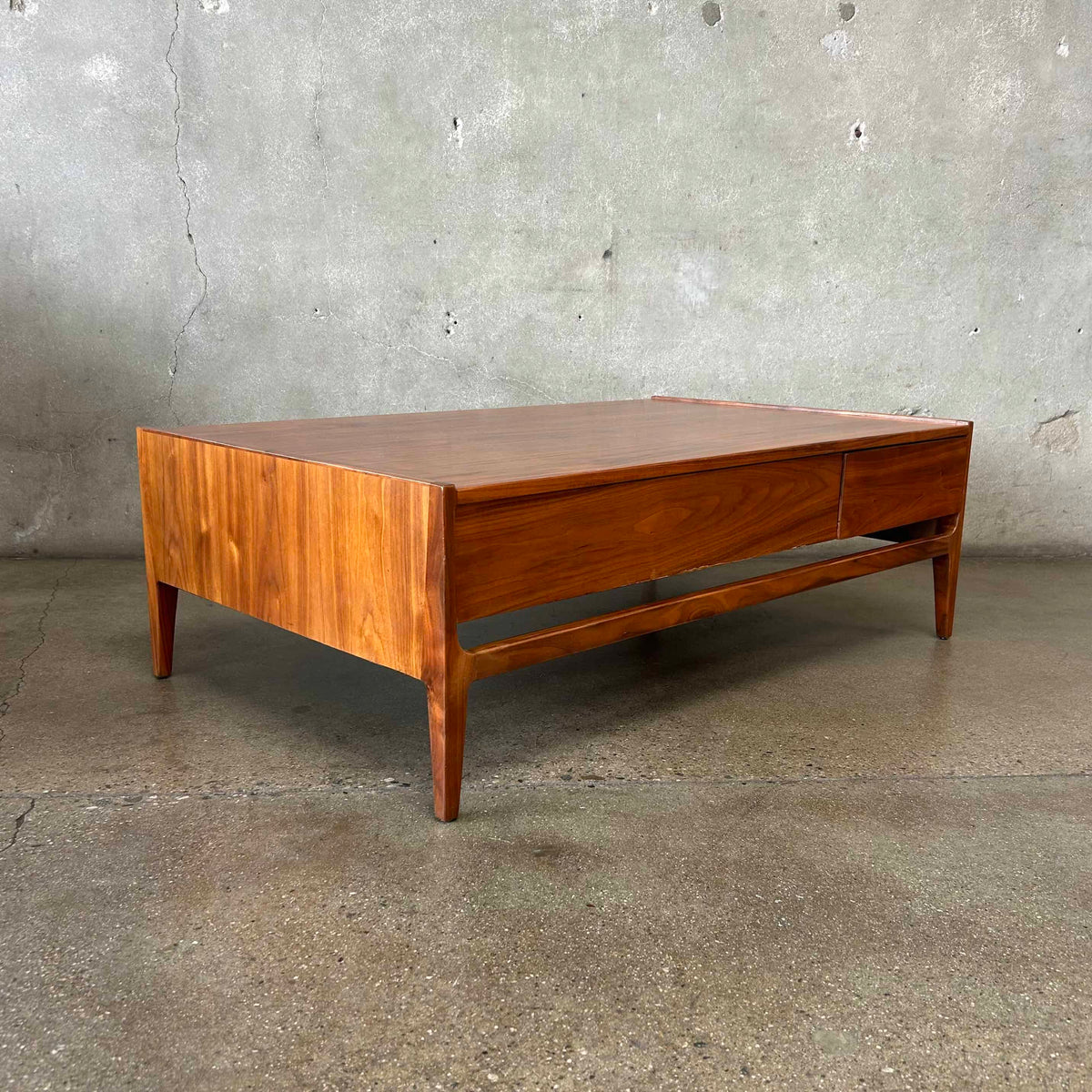 Glenn of California Walnut Coffee Table by Richard W. Thompson