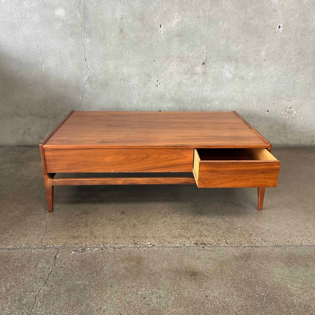 Glenn of California Walnut Coffee Table by Richard W. Thompson