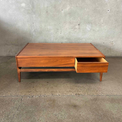 Glenn of California Walnut Coffee Table by Richard W. Thompson