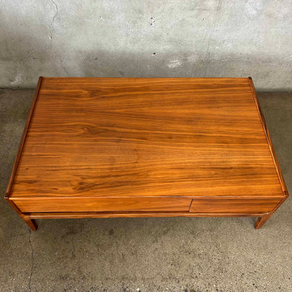 Glenn of California Walnut Coffee Table by Richard W. Thompson