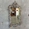 Vintage Carved Mirror Made of Wood #1