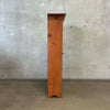 Vintage Solid Wood Pantry Cabinet - Pine w/ Four Shelves