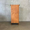 Vintage Solid Wood Pantry Cabinet - Pine w/ Four Shelves