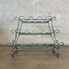Wrought Iron Wine Rack