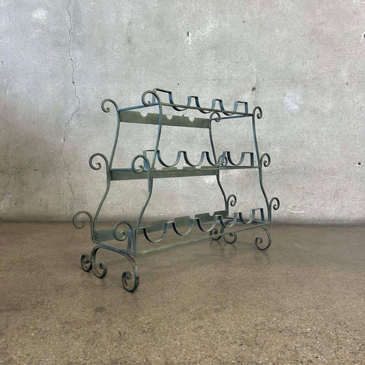Wrought Iron Wine Rack