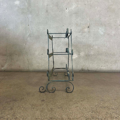 Wrought Iron Wine Rack