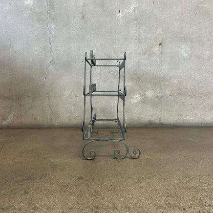 Wrought Iron Wine Rack