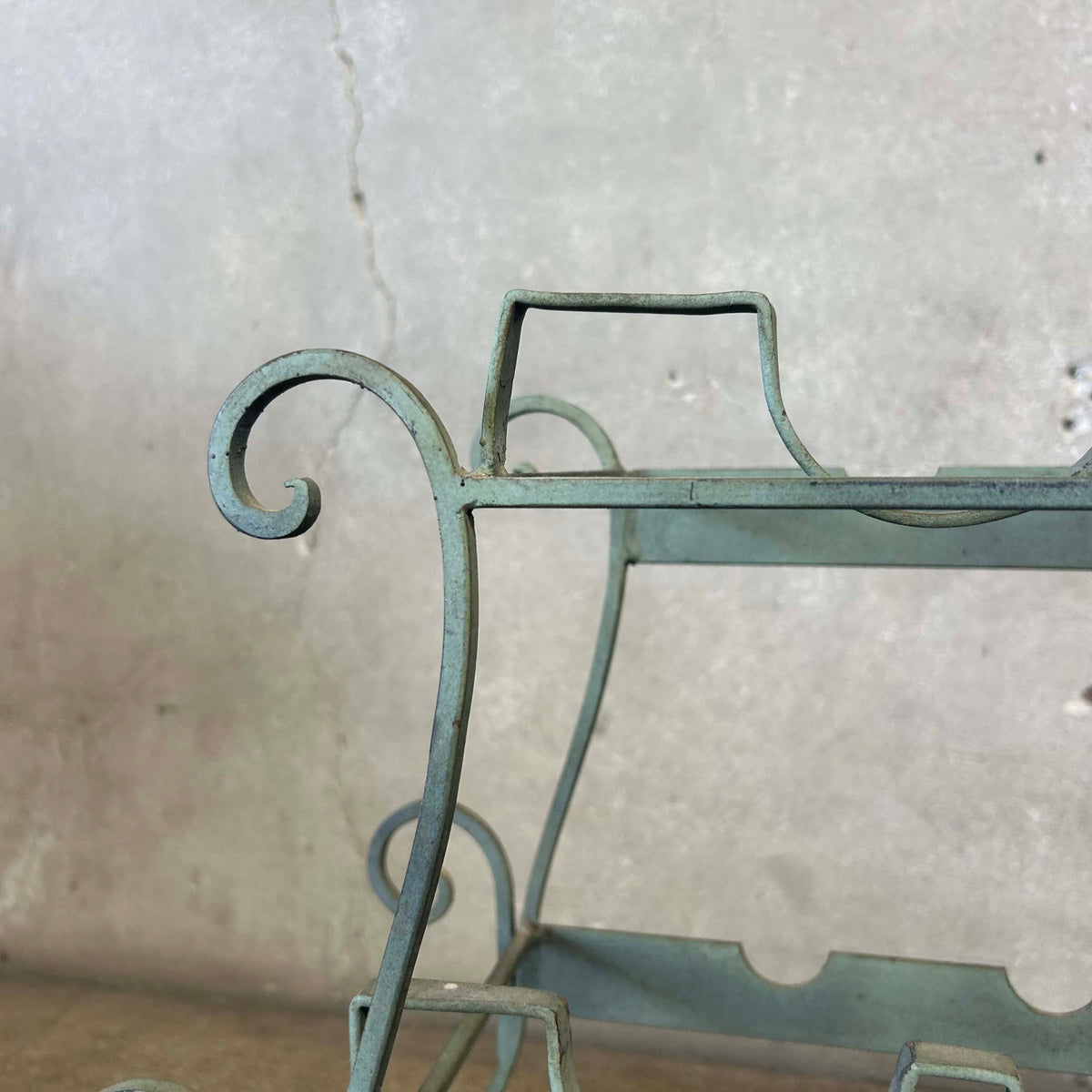 Wrought Iron Wine Rack