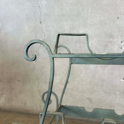 Wrought Iron Wine Rack