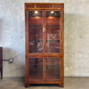 Wood Console w/ Interior Lighting