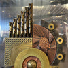 1970 Brutalist Wall Sculpture by Stephen Chun