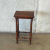 Antique Victorian Side Table/ Plant Stand