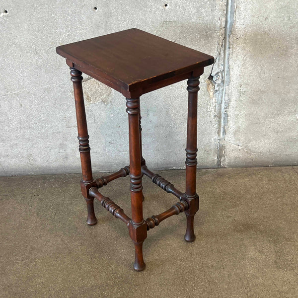 Antique Victorian Side Table/ Plant Stand