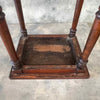 Antique Victorian Side Table/ Plant Stand