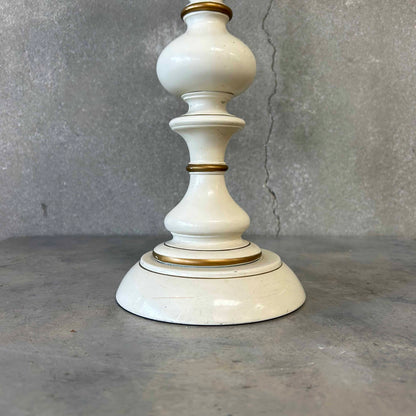 Vintage Toleware Table Lamp