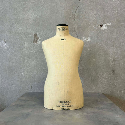 Vintage Child's Dress Form from Paris