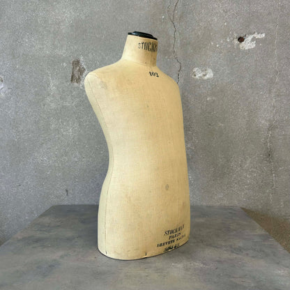 Vintage Child's Dress Form from Paris