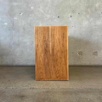 MCM Two Door Cabinet 1960s Restored Solid Wood & Veneers Natural Finish #1