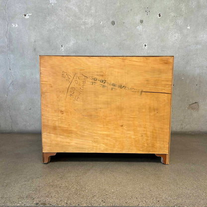 MCM Two Door Cabinet 1960s Restored Solid Wood & Veneers Natural Finish #1