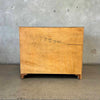 MCM Two Door Cabinet 1960s Restored Solid Wood & Veneers Natural Finish #1