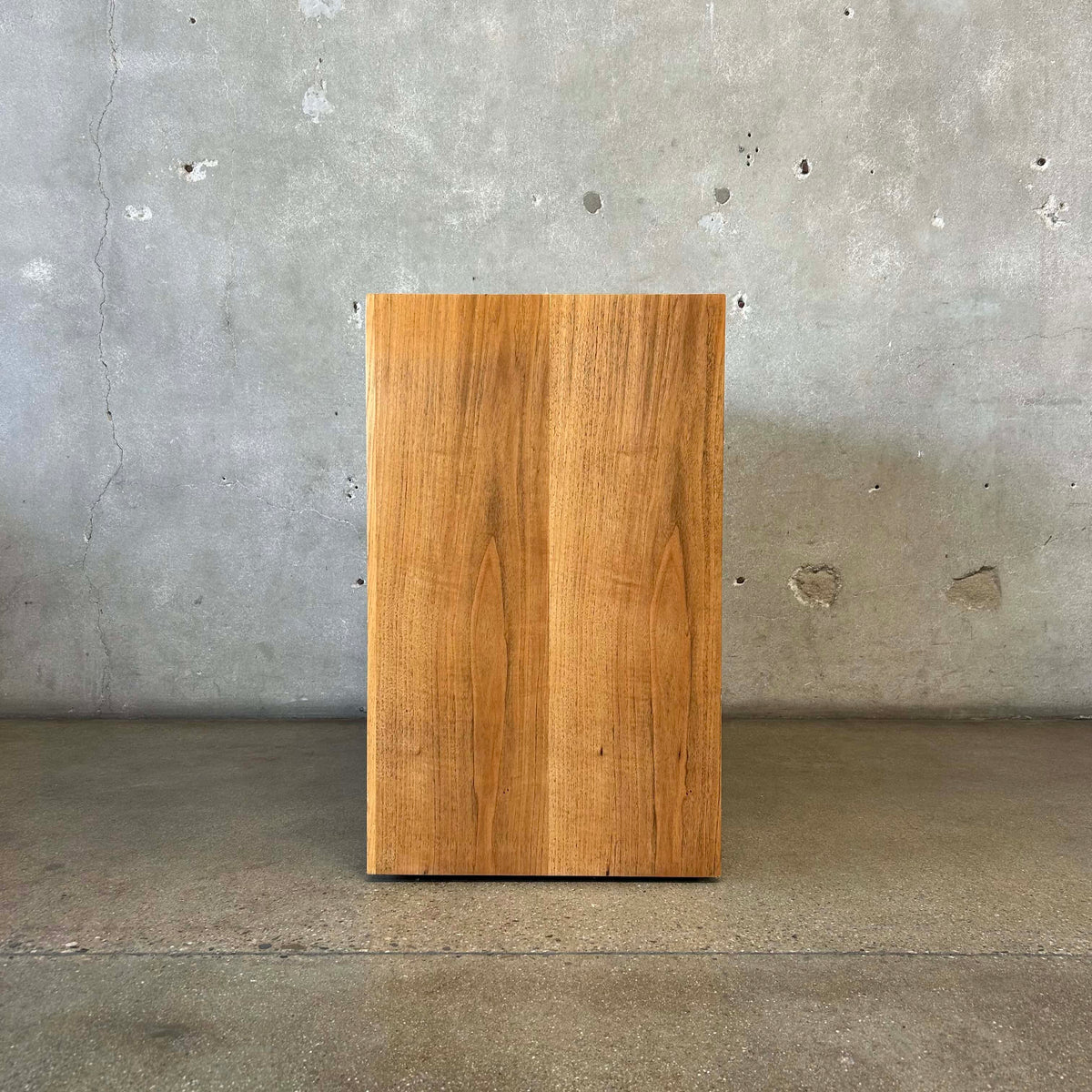 MCM Two Door Cabinet 1960s Restored Solid Wood & Veneers Natural Finish #1
