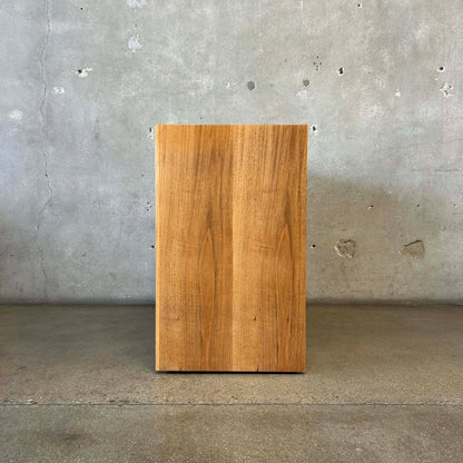 MCM Two Door Cabinet 1960s Restored Solid Wood & Veneers Natural Finish #1
