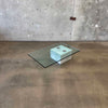 Concrete & Glass SAPO Coffee Table by Sergio & Giorgio Saporiti