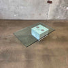 Concrete & Glass SAPO Coffee Table by Sergio & Giorgio Saporiti