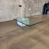 Concrete & Glass SAPO Coffee Table by Sergio & Giorgio Saporiti