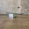 Concrete & Glass SAPO Coffee Table by Sergio & Giorgio Saporiti