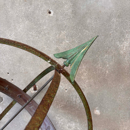 Attr. Sune Rooth Swedish Iron & Copper Armillary "Hercules"