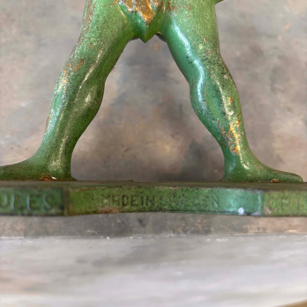 Attr. Sune Rooth Swedish Iron & Copper Armillary "Hercules"