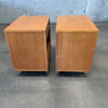 Pair Mid Century Nightstands 1960
