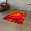 Vintage Danish Rya Rug 1960's