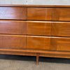 Mid Century Modern 9 Drawer Low Dresser