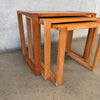 Set of 3 Danish Side Tables