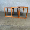 Set of 3 Danish Side Tables