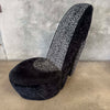 80's Stiletto/High Heal Leopard Print Chair